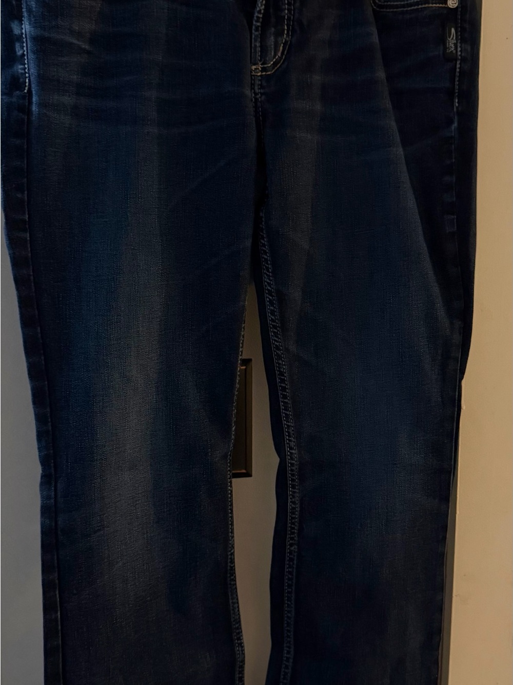 Silver Jeans Co Elyse Slim Boot Jeans W29 L31 Dark Wash